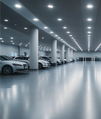 Car Showroom Lighting