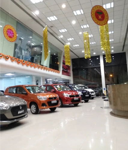 Suzuki showroom LED lighting in india