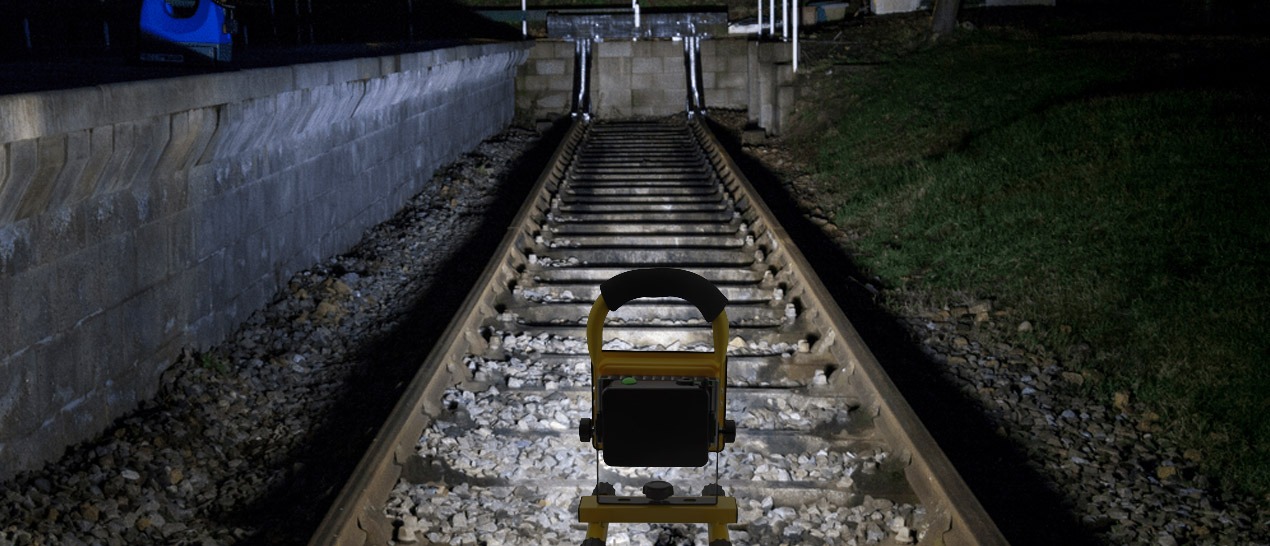 Industrial LED lighting production